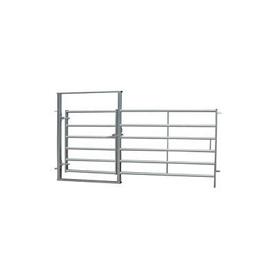 1525mm high 6 rail hurdles coupled with 1050mm diverter gate built into the frame
