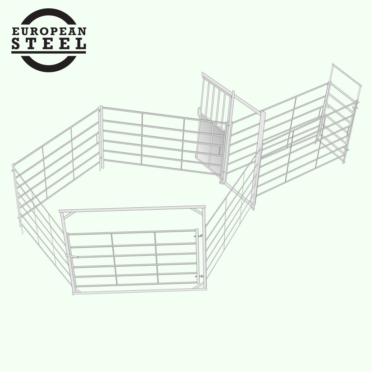 Cattle yards: Easy handler for up to 10 head