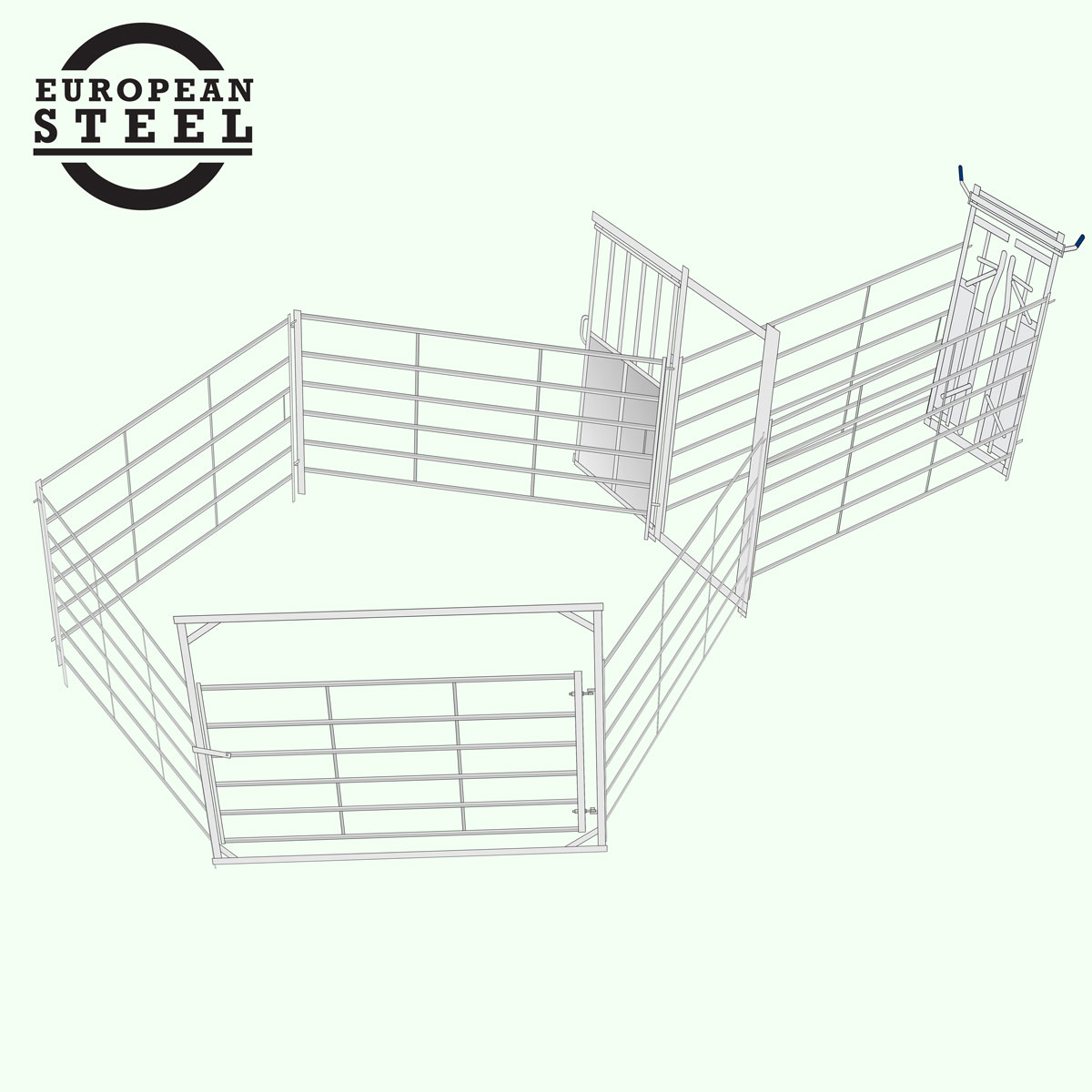 Cattle yards: Easy Handler AUTO up to 10 head